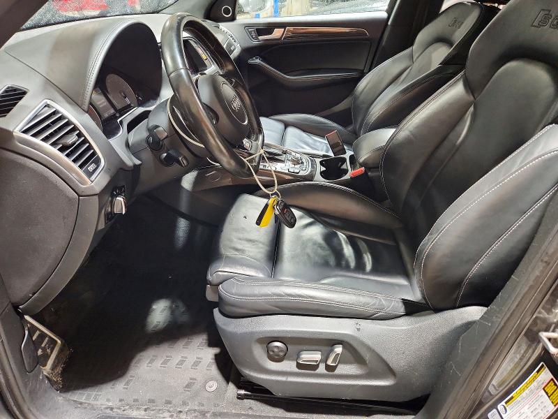 2015 Audi Q5 VIN WA1CGAFP9FA077966 COPART salvage auction — FRONT END, Salvage Title, sold $875 on 2026-07-31 (photo 7)