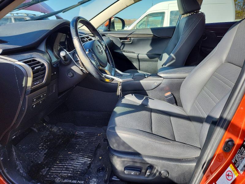 2020 Lexus Nx VIN JTJGARDZ1L2222528 COPART salvage auction — FRONT END, Ny - Mv907A-Parts Only W/Lienholder, sold $7,400 on 2026-07-13 (photo 7)