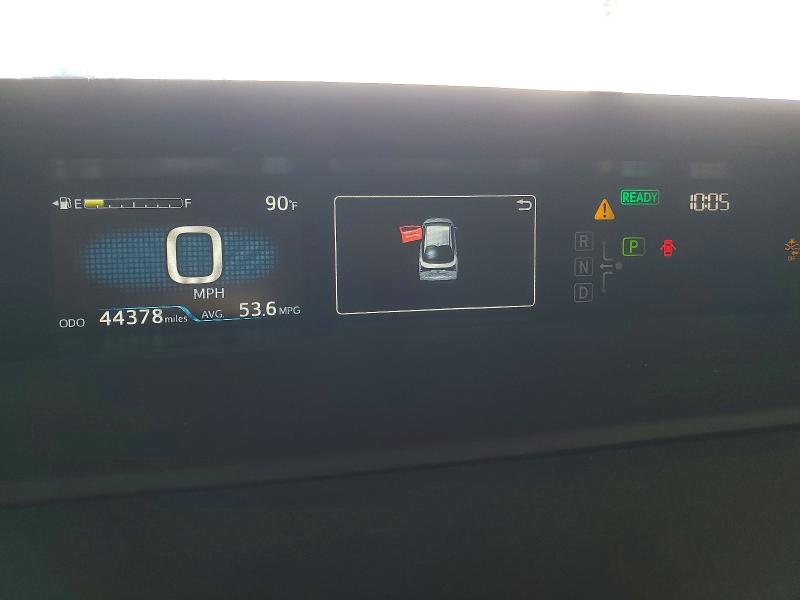 2021 Toyota Prius VIN JTDKAMFU5M3151640 COPART salvage auction — FRONT END, Az - Cert Of Title - Salvage, sold $7,000 on 2026-07-13 (photo 9)