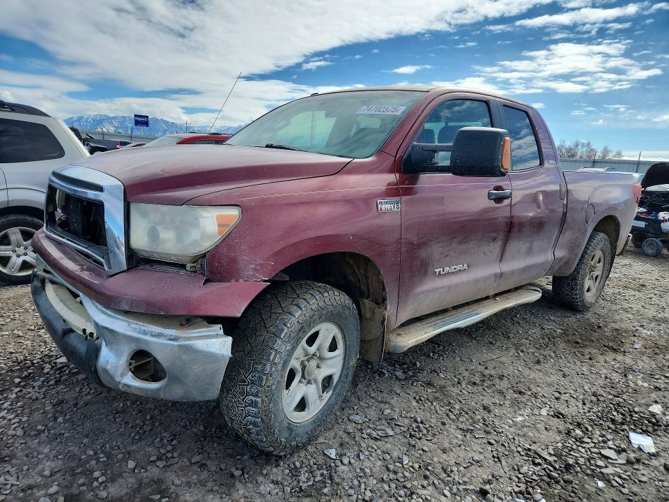 2010 Toyota Tundra VIN 5TFUW5F17AX099910 COPART salvage auction — FRONT END, Ut - Salvage Certificate, sold $2,300 on 2026-07-10 (photo 1)