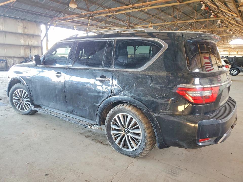 2021 Nissan Armada VIN JN8AY2BB4M9793378 COPART salvage auction — SIDE, Az - Cert Of Title - Salvage, sold $12,800 on 2026-07-28 (photo 2)