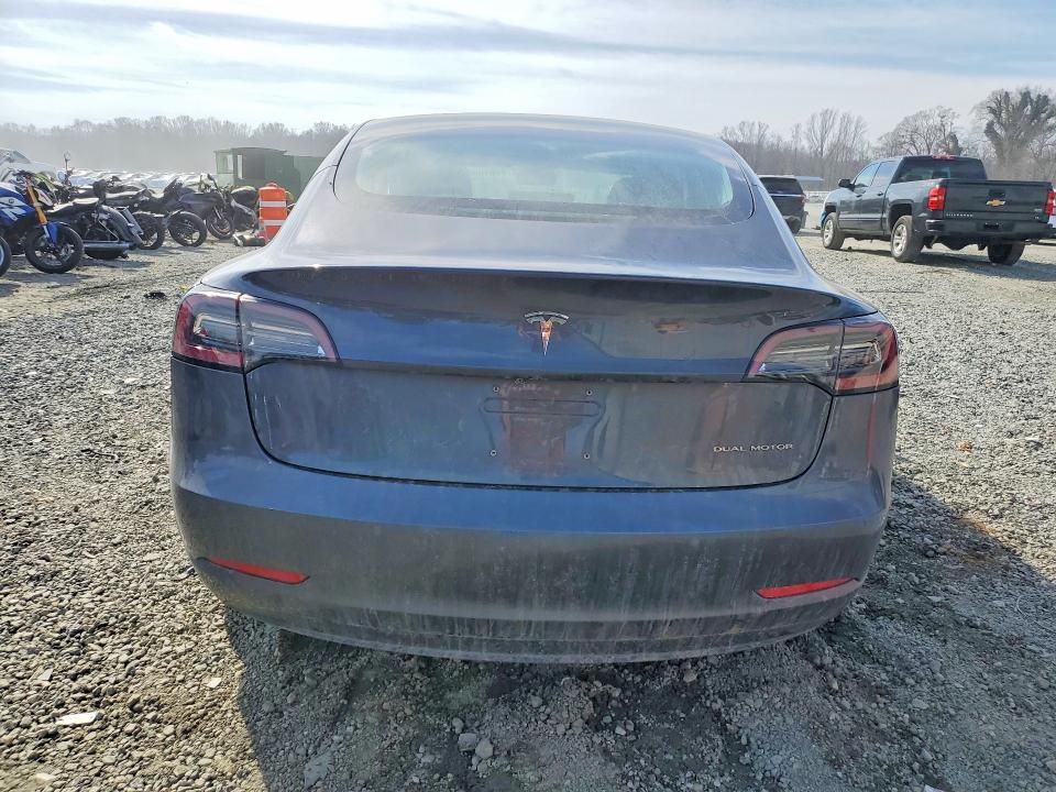 2018 Tesla Model 3 VIN 5YJ3E1EB1JF066543 COPART salvage auction — SIDE, Sc - Cert Of Title-Salvage, sold $5,800 on 2026-07-06 (photo 6)
