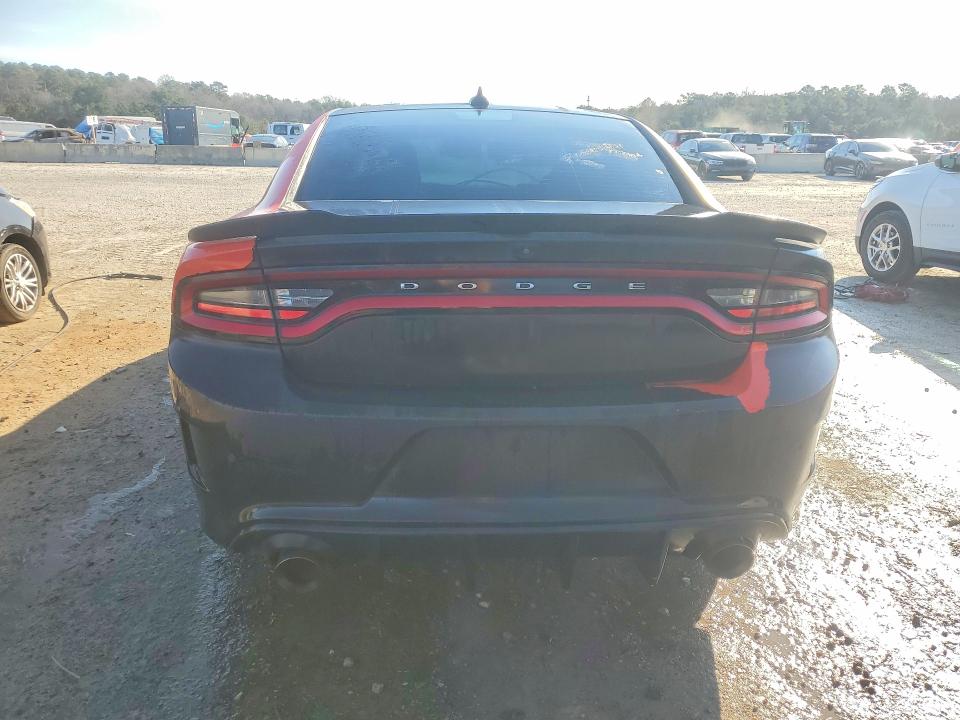 2020 Dodge Charger VIN 2C3CDXGJ6LH185863 COPART salvage auction — FRONT END, GA - CERTIFICATE OF TITLE, sold $17,600 on 2026-07-30 (photo 6)
