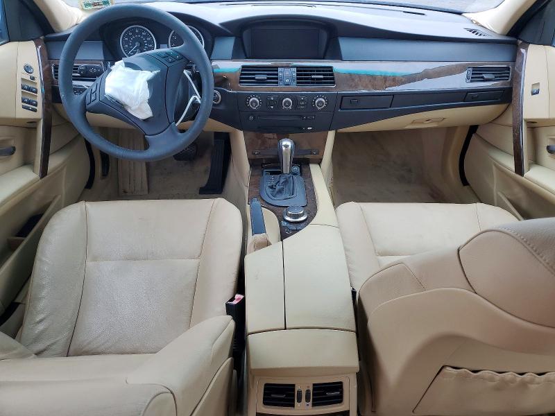 2006 BMW 5er VIN WBANF33586CS36736 COPART salvage auction — FRONT END, Pa - Certificate Of Salvage, sold $400 on 2026-07-17 (photo 8)