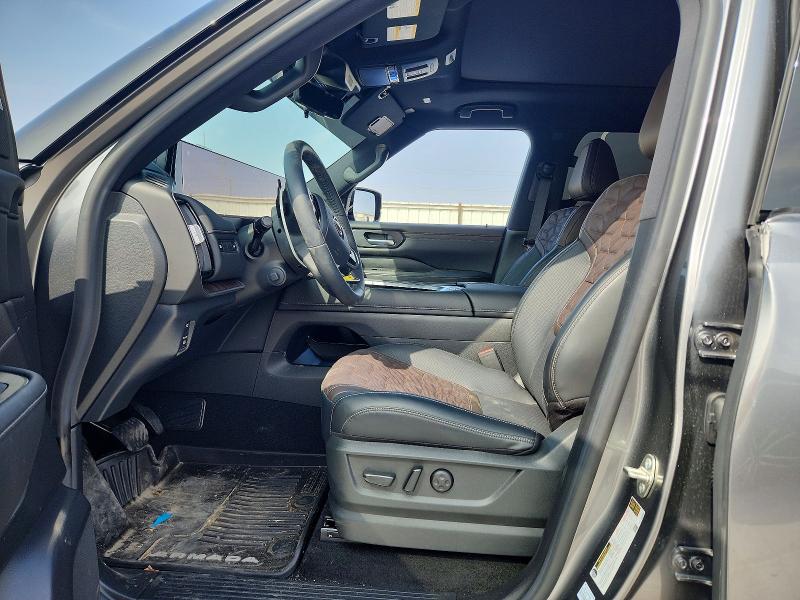 2026 Nissan Armada VIN JN8AY3EA3T9015001 COPART salvage auction — SIDE, TX - SALVAGE VEHICLE TITLE, sold $47,250 on 2026-07-02 (photo 7)