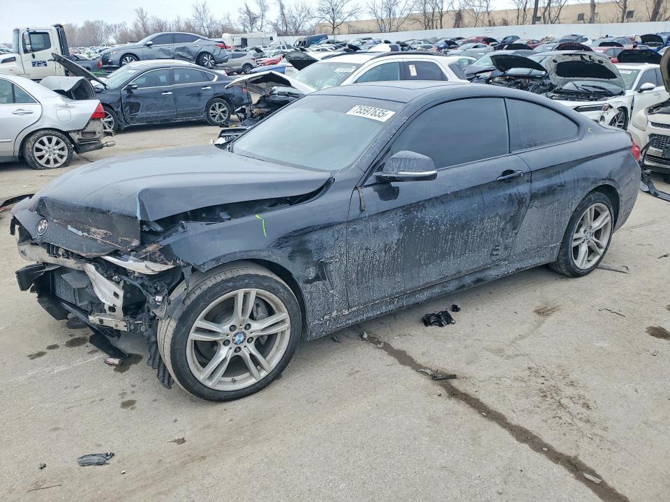 2019 BMW 4 series VIN WBA4W9C54KAF94956 COPART salvage auction — FRONT END, Mo - Salvage Certificate Of Title, sold $6,000 on 2026-08-04 (photo 1)
