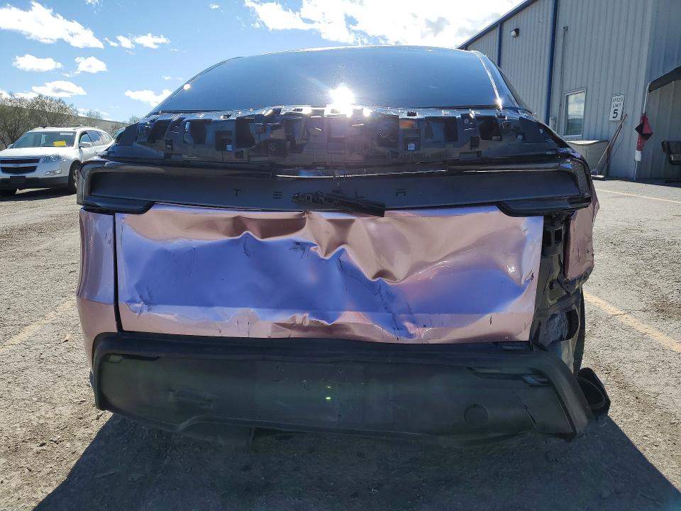 2026 Tesla Model y VIN 7SAYGDED1TA437559 COPART salvage auction — REAR END, Nv - Salvage Title, sold $15,500 on 2026-07-16 (photo 6)