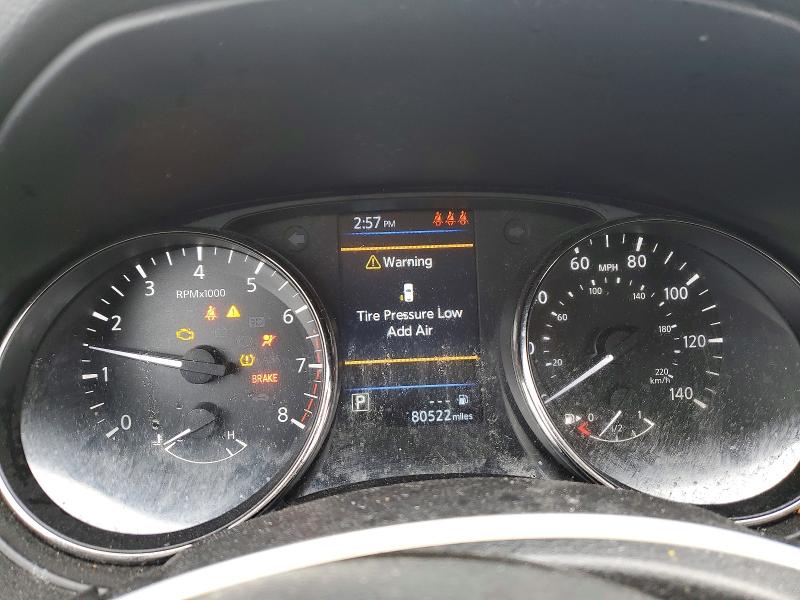 2022 Nissan Rogue sport VIN JN1BJ1AW7NW472251 COPART salvage auction — FRONT END, Pa - Certificate Of Salvage, sold $400 on 2026-07-29 (photo 9)