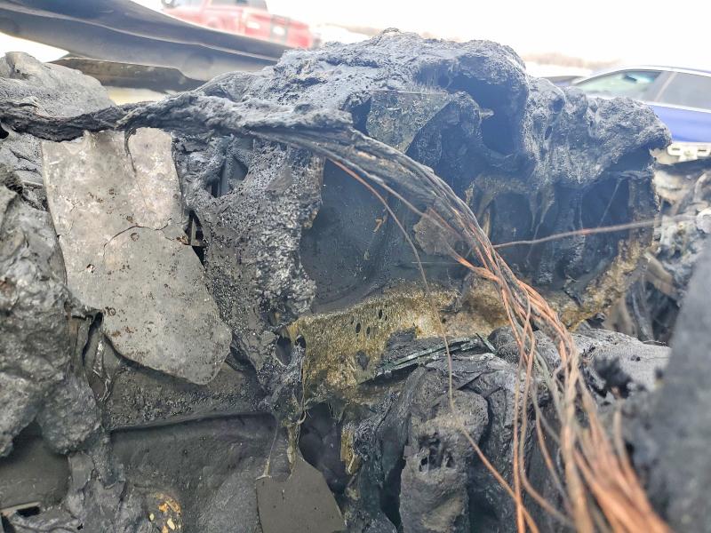 2024 Chevrolet Trax VIN KL77LGE20RC083642 COPART salvage auction — BURN, Ok - Certificate Of Title-Junked, sold $125 on 2026-07-07 (photo 9)