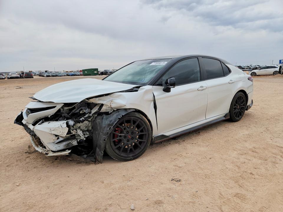 2024 Toyota Camry VIN 4T1KZ1AK6RU092463 COPART salvage auction — Front End, TX - SALVAGE VEHICLE TITLE, sold $8,900 on 2026-06-17 (photo 1)