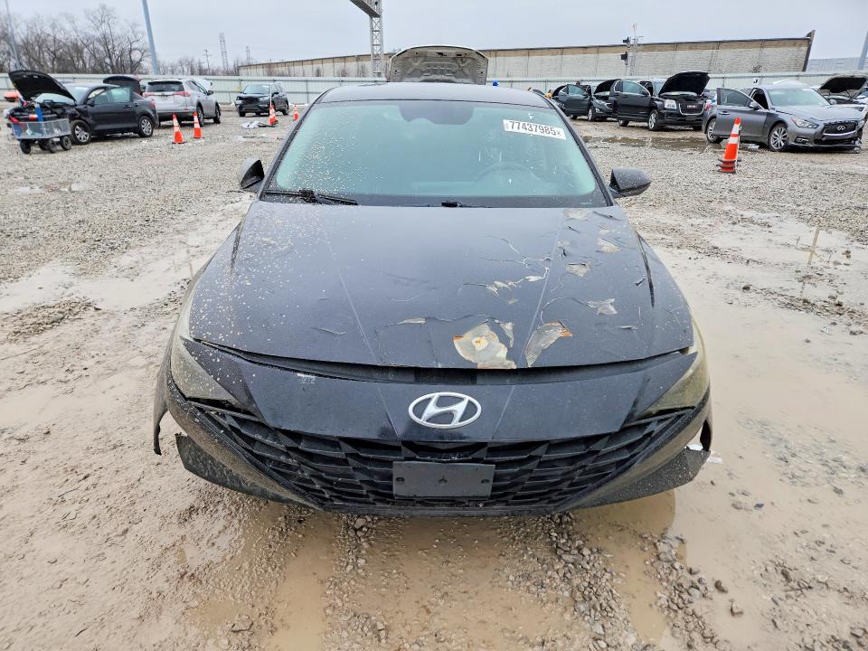 2023 Hyundai Elantra VIN KMHLM4AJ3PU039406 COPART salvage auction — FRONT END, Oh - Certificate Of Title, sold $4,950 on 2026-07-31 (photo 5)