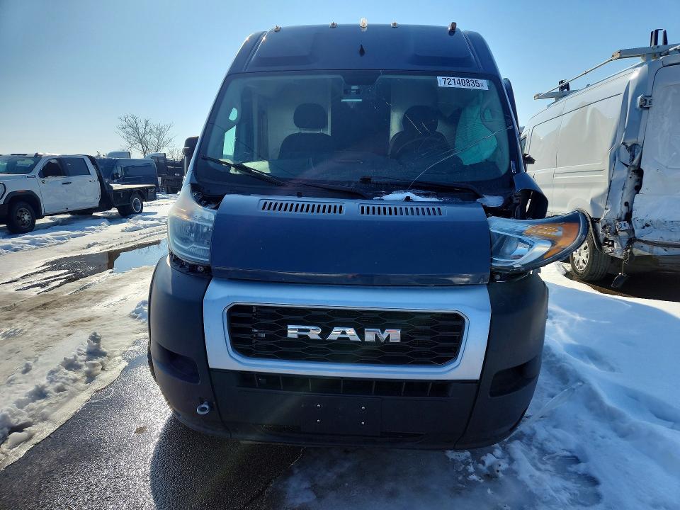 2021 Ram Promaster 3500 VIN 3C6FRVJG5ME500877 COPART salvage auction — FRONT END, Oh - Cert Of Title-Salvage, sold $3,050 on 2026-07-08 (photo 5)