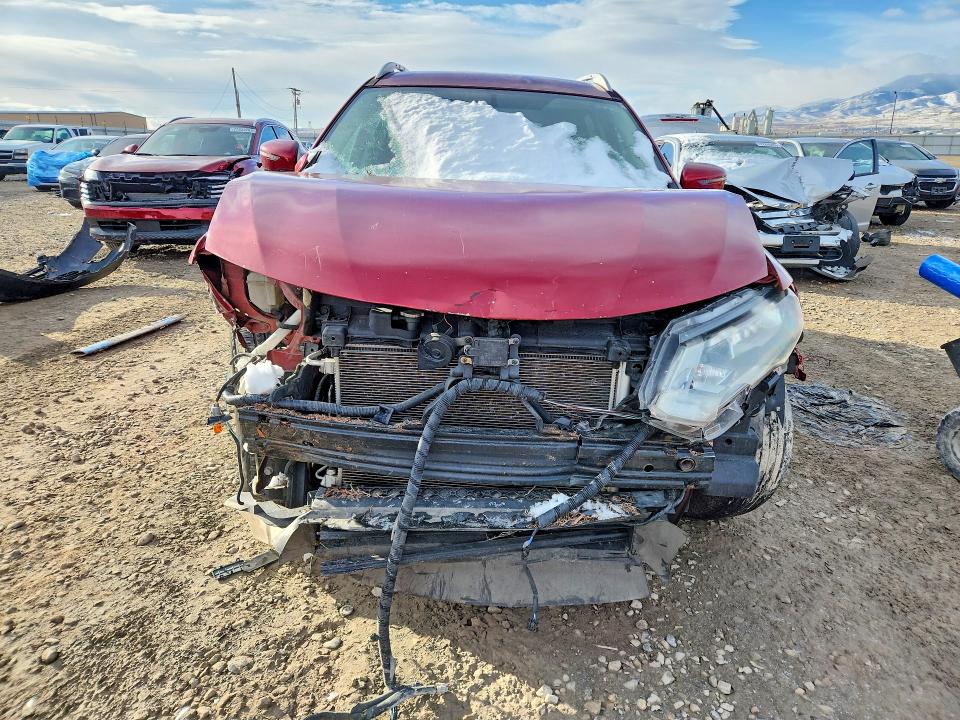 2018 Nissan Rogue VIN 5N1AT2MVXJC837458 COPART salvage auction — FRONT END, Ut - Salvage Certificate, sold $1,550 on 2026-07-10 (photo 5)
