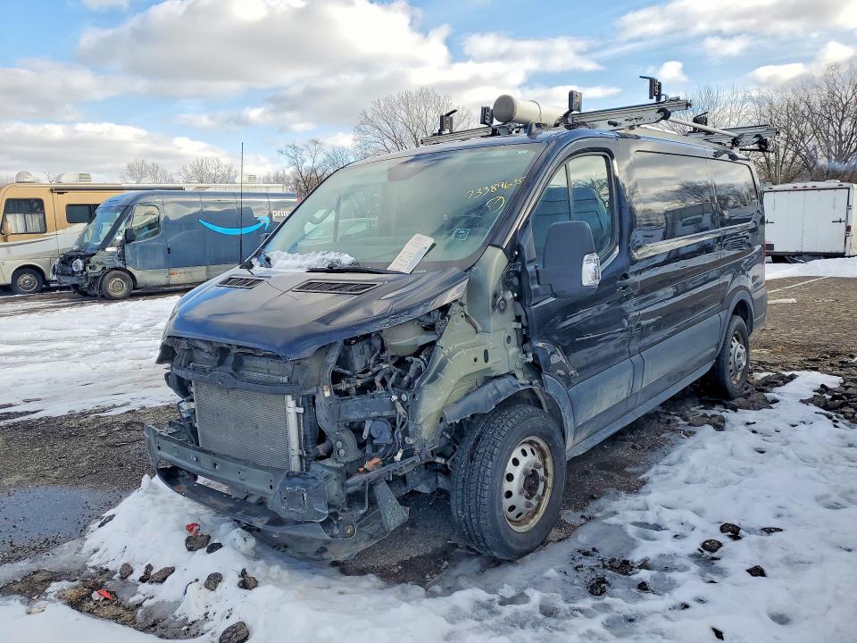 2020 Ford Transit VIN 1FTYE2Y84LKB12528 COPART salvage auction — FRONT END, MI - CERTIFICATE OF TITLE, sold $1,750 on 2026-07-09 (photo 1)