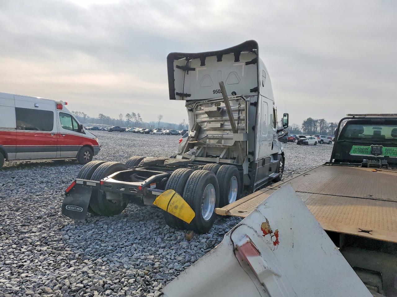 2025 Freightliner All other VIN 3AKJHHDR1SSVY4329 COPART salvage auction — Side, TN - CERTIFICATE OF TITLE (P), sold $62,500 on 2026-02-10 (photo 4)