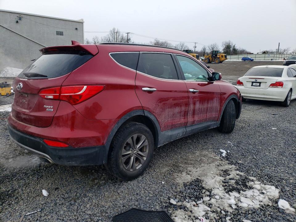 2014 Hyundai Santa fe VIN 5XYZUDLB3EG217950 COPART salvage auction — FRONT END, Nj - Cert Of Title-Salvage, sold $1,650 on 2026-07-14 (photo 3)