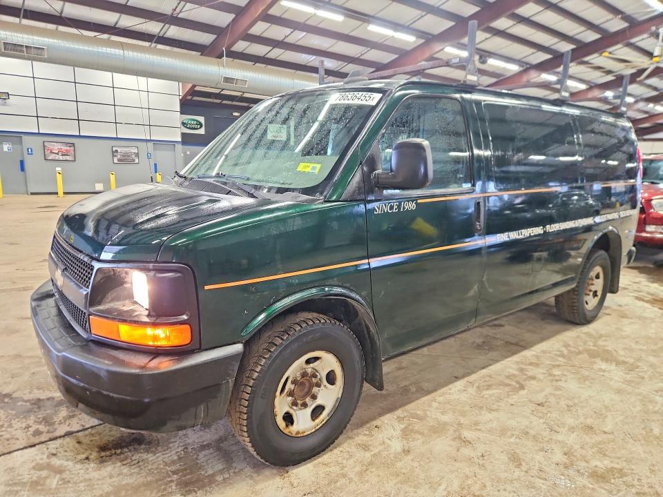 2016 Chevrolet Express 2500 VIN 1GCWGAFF5G1230337 COPART salvage auction — MINOR DENT/SCRATCHES, VT - CERTIFICATE OF TITLE, sold $450 on 2026-07-09 (photo 1)