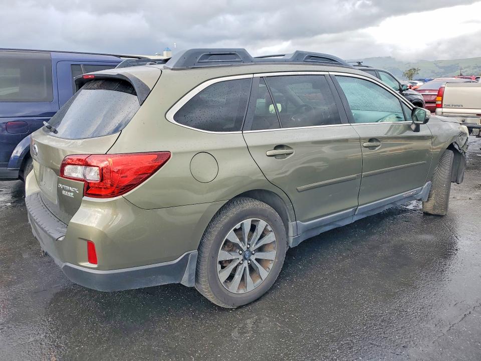 2015 Subaru Outback VIN 4S4BSALC7F3202139 COPART salvage auction — FRONT END, Ca - Salvage Certificate, sold $60 on 2026-07-21 (photo 3)