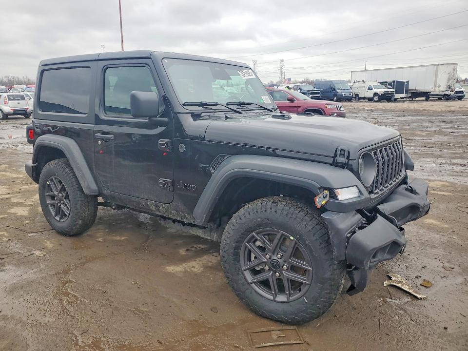 2026 Jeep Wrangler / VIN 1C4PJXAN7TW186457 COPART salvage auction — FRONT END, Mi - Cert Of Title-Salvage Vehicle, sold $21,100 on 2026-07-31 (photo 4)