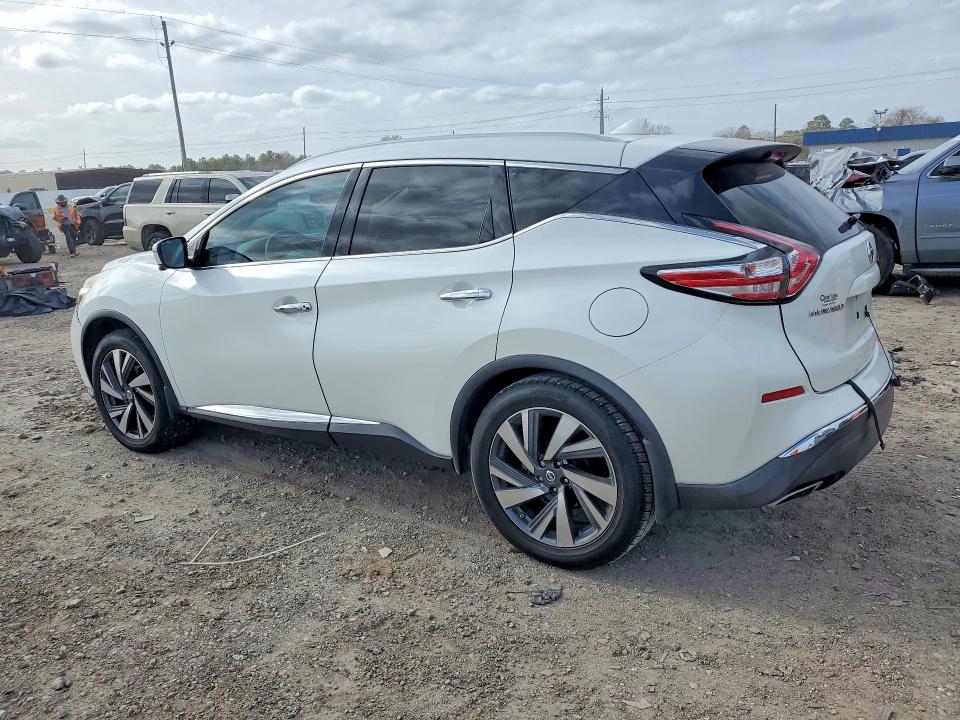 2016 Nissan Murano VIN 5N1AZ2MG5GN158341 COPART salvage auction — FRONT END, Tx - Salvage Vehicle Title, sold $1,600 on 2026-07-02 (photo 2)