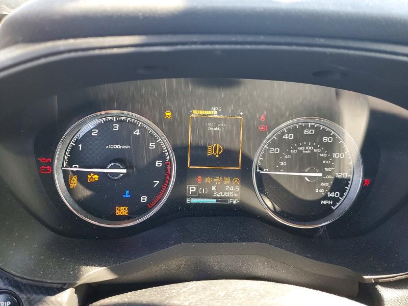 2022 Subaru Forester VIN JF2SKARC0NH415836 COPART salvage auction — FRONT END, OR - SALVAGE TITLE CERTIFICATE, sold $4,300 on 2026-07-06 (photo 9)