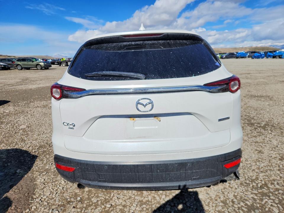 2021 Mazda Cx-9 VIN JM3TCBCY5M0537414 COPART salvage auction — FRONT END, Ut - Salvage Certificate, sold $5,100 on 2026-07-02 (photo 6)