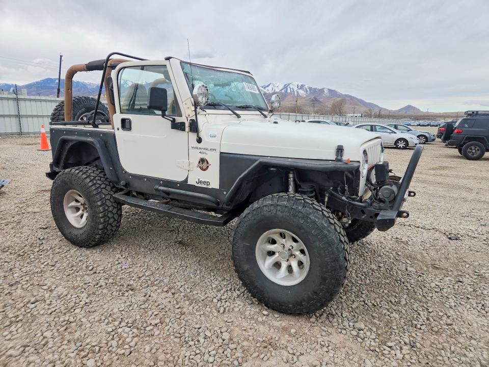 2001 Jeep Wrangler / VIN 1J4FA59S71P336191 COPART salvage auction — ROLLOVER, Ut - Salvage Certificate, sold $1,100 on 2026-07-24 (photo 4)