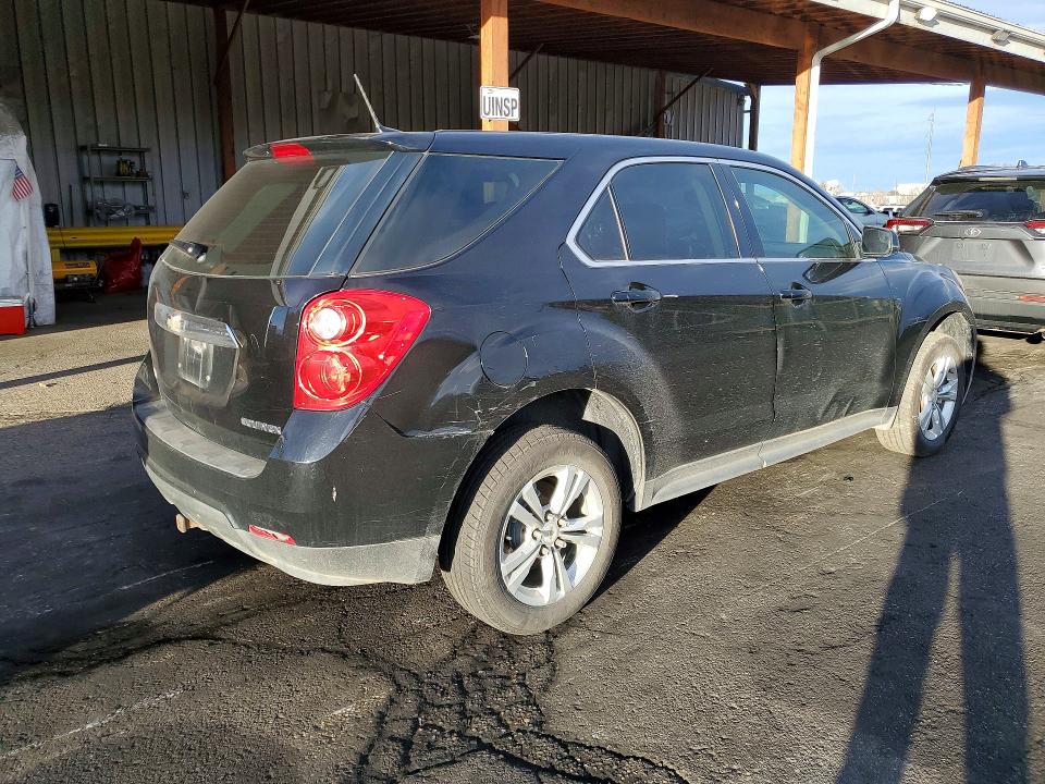 2014 Chevrolet Equinox VIN 2GNALAEK8E1117209 COPART salvage auction — REAR END, Co - Bill Of Sale-Parts Only, sold $400 on 2026-07-02 (photo 3)