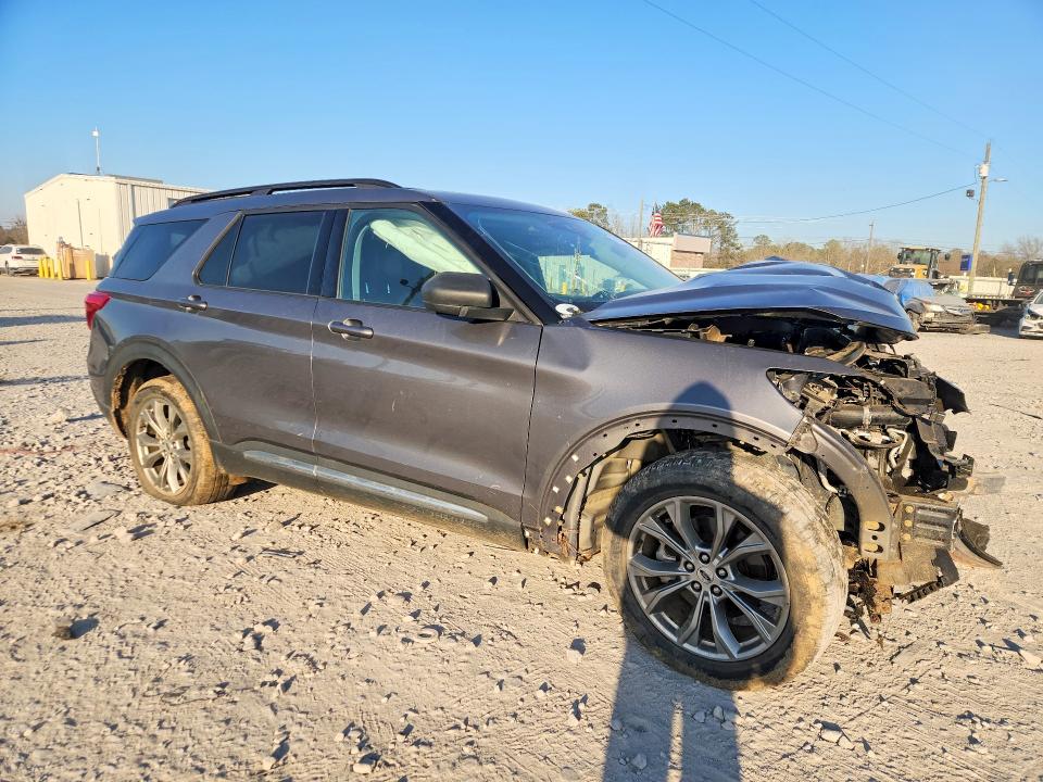 2022 Ford Explorer VIN 1FMSK7DH4NGB55575 COPART salvage auction — FRONT END, Al - Cert Of Title-Salvage Title, sold $3,400 on 2026-07-09 (photo 4)