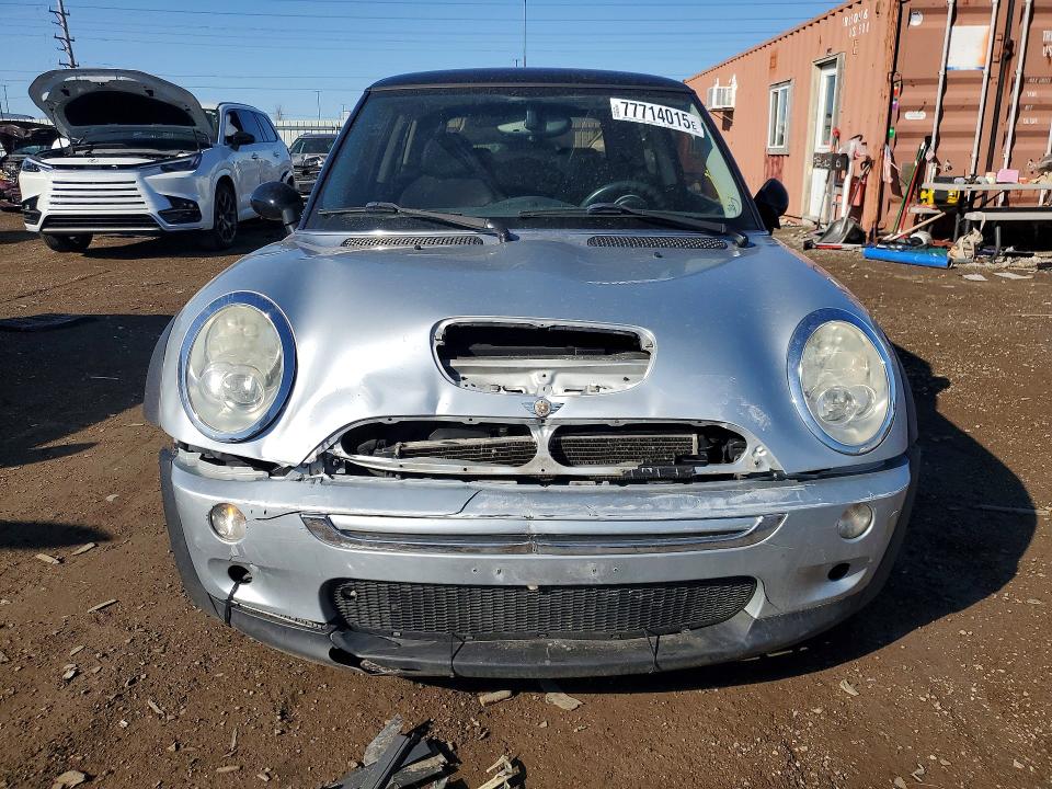 2005 Mini Cooper VIN WMWRE33495TD91552 COPART salvage auction — REAR END, Il - Salvage Certificate, sold $350 on 2026-07-02 (photo 5)