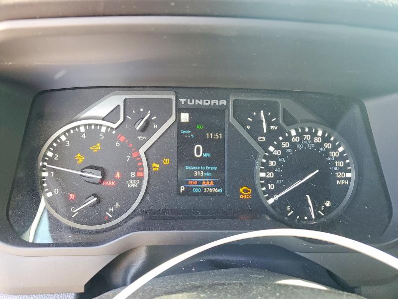 2025 Toyota VIN 5TFLA5DB8SX252723 COPART salvage auction — FRONT END, Salvage Title, sold $7,300 on 2026-07-22 (photo 9)