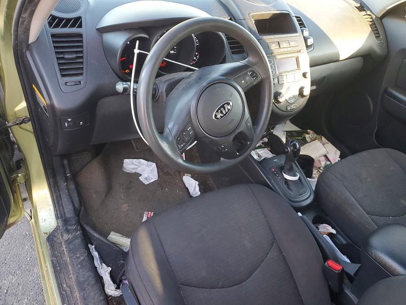 2013 Kia Soul VIN KNDJT2A55D7613889 COPART salvage auction — REAR END, Or - Salvage Title Certificate, sold $250 on 2026-07-06 (photo 8)