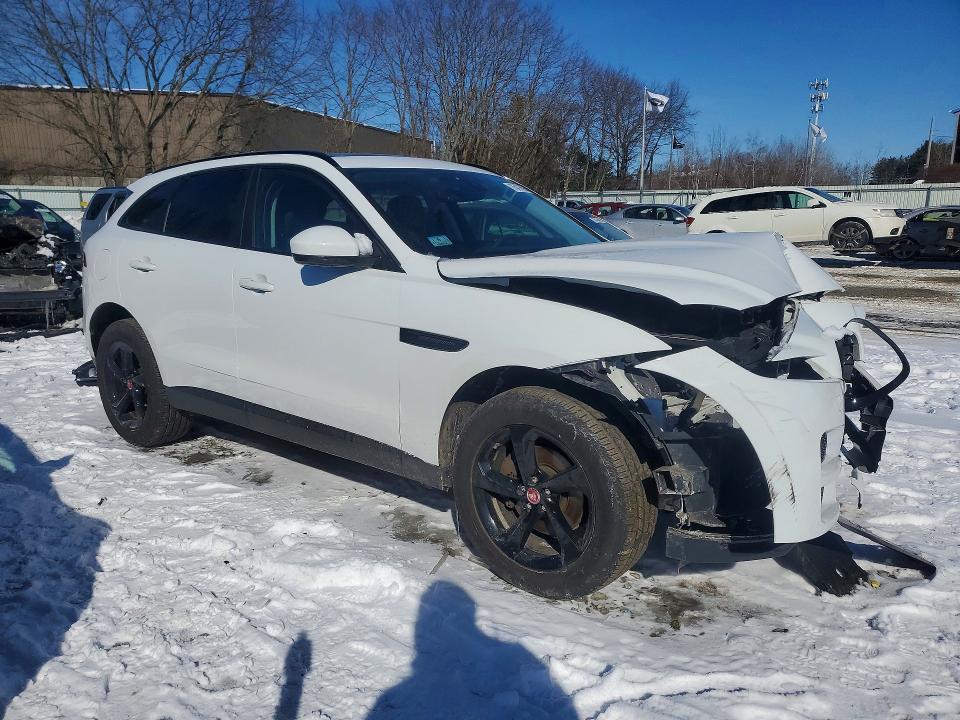 2019 Jaguar F-pace VIN SADCJ2FXXKA610919 COPART salvage auction — FRONT END, Ma - Cert Of Title-Salvage, sold $600 on 2026-07-30 (photo 4)