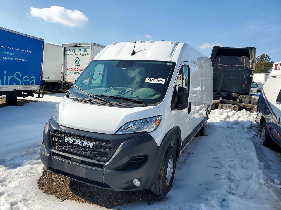 2023 Ram Promaster 3500 VIN 3C6LRVDG3PE541303 — COPART salvage auction photo