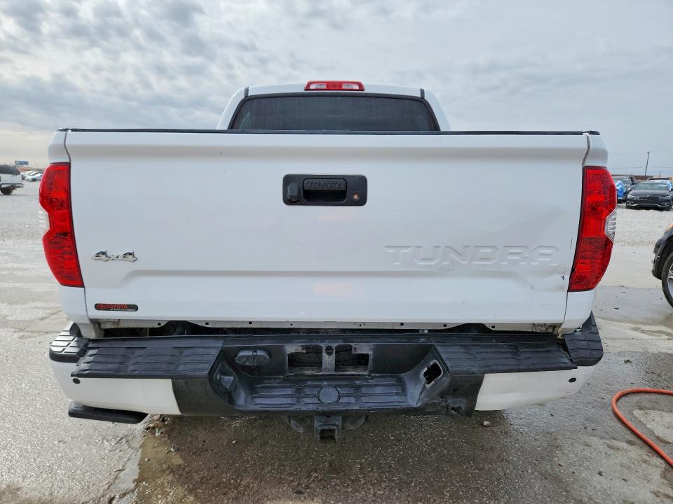 2014 Toyota Tundra VIN 5TFAW5F11EX367083 COPART salvage auction — REAR END, Tx - Certificate Of Title, sold $450 on 2026-07-31 (photo 6)