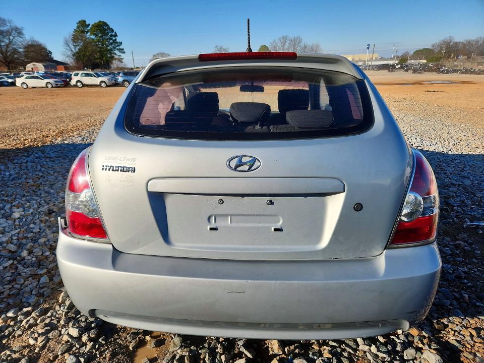 2011 Hyundai Accent VIN KMHCM3ACXBU198346 COPART salvage auction — FRONT END, Al - Cert Of Title-Salvage Title, sold $200 on 2026-07-08 (photo 6)