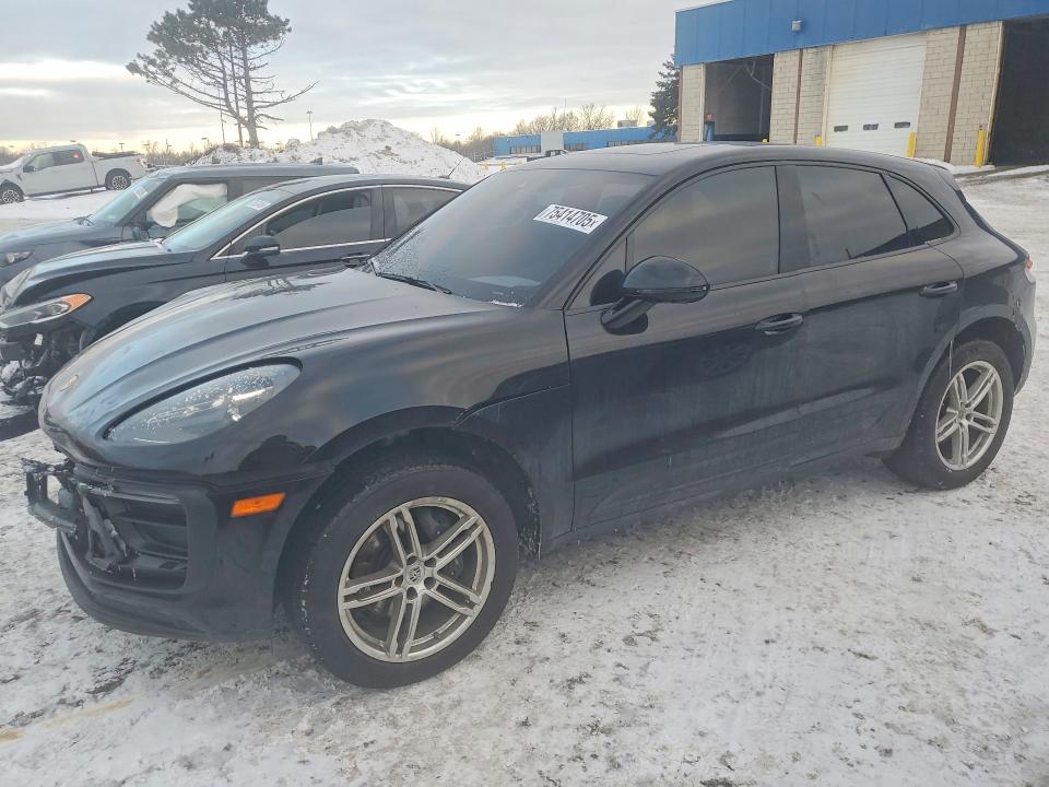 2025 Porsche Macan VIN WP1AA2A55SLB09335 COPART salvage auction — FRONT END, OH - CERT OF TITLE-SALVAGE, sold $10,200 on 2026-07-28 (photo 1)