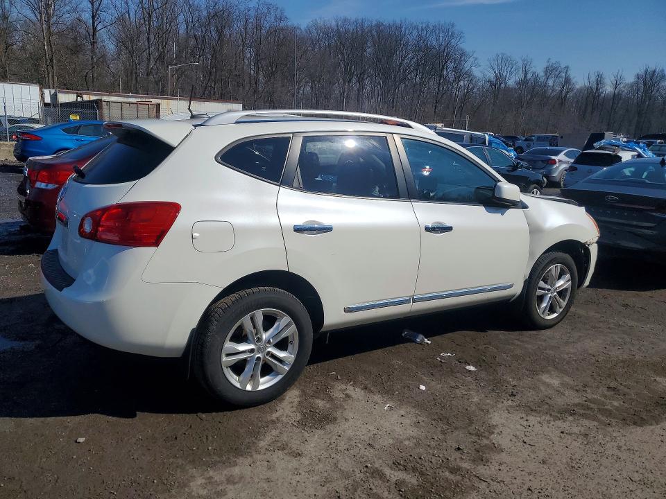 2013 Nissan Rogue VIN JN8AS5MT5DW027718 COPART salvage auction — FRONT END, Id - Salvage Certificate Of Title, sold $525 on 2026-07-07 (photo 3)