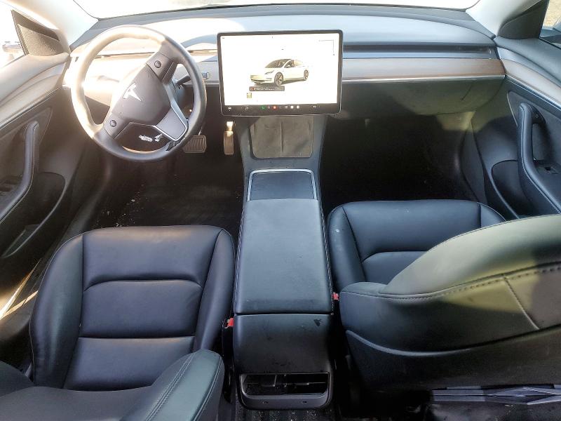 2023 Tesla Model 3 VIN 5YJ3E1EA0PF400870 COPART salvage auction — SIDE, CA - SALVAGE CERTIFICATE, sold $5,800 on 2026-07-31 (photo 8)