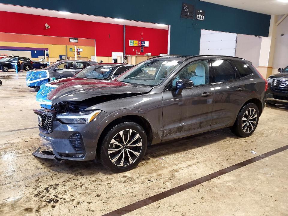 2025 Volvo Xc60 VIN YV4M12RC7S1075036 COPART salvage auction — FRONT END, Id - Salvage Certificate Of Title, sold $10,000 on 2026-07-07 (photo 1)