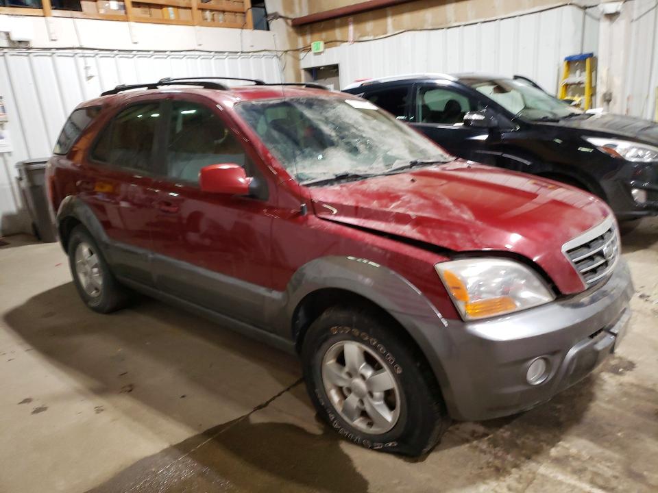 2007 Kia Sorento VIN KNDJC736775664829 COPART salvage auction — FRONT END, Ak - Certificate Of Vehicle Title, sold $20 on 2026-07-28 (photo 4)