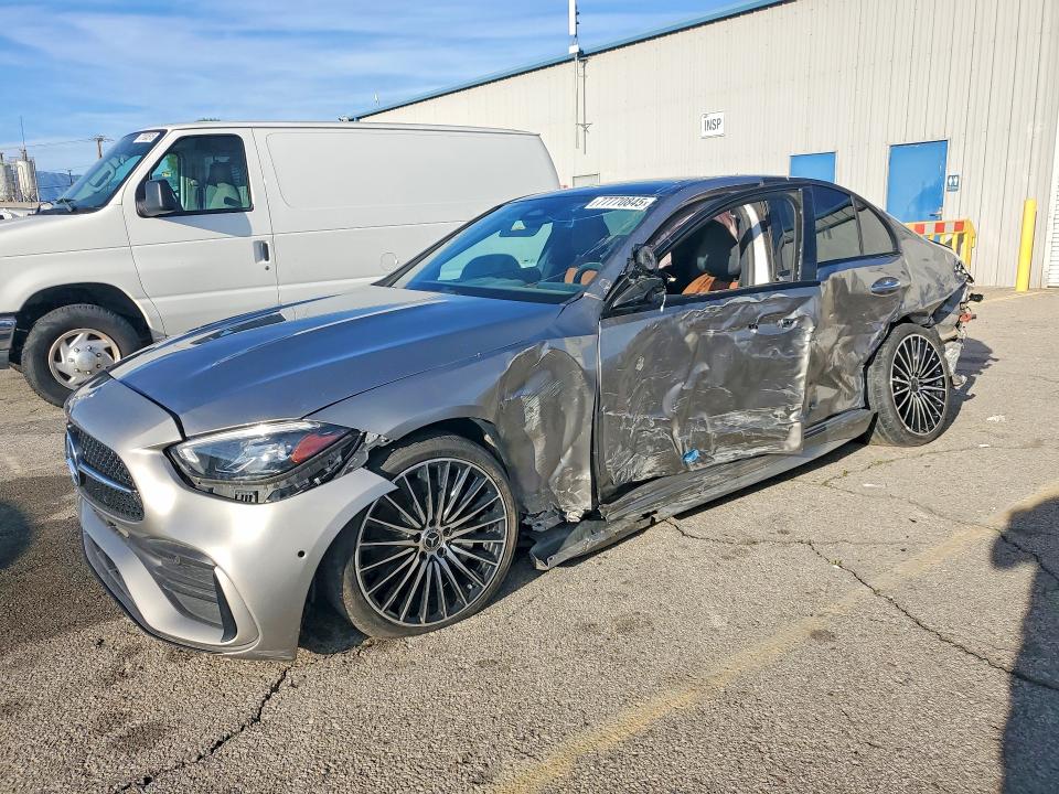 2023 Mercedes-benz C class VIN W1KAF4GB0PR150249 COPART salvage auction — SIDE, Ca - Dis/Dlr/Exp Only Clean Title, sold $11,700 on 2026-07-18 (photo 1)