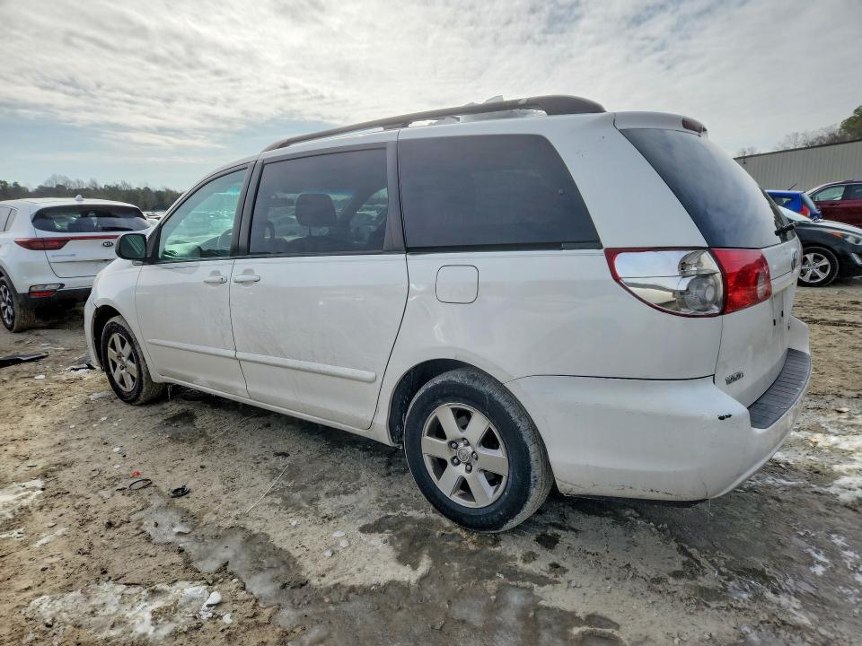 2008 Toyota Sienna VIN 5TDZK23C28S221787 COPART salvage auction — FRONT END, De - Salvage Certificate, sold $900 on 2026-07-28 (photo 2)