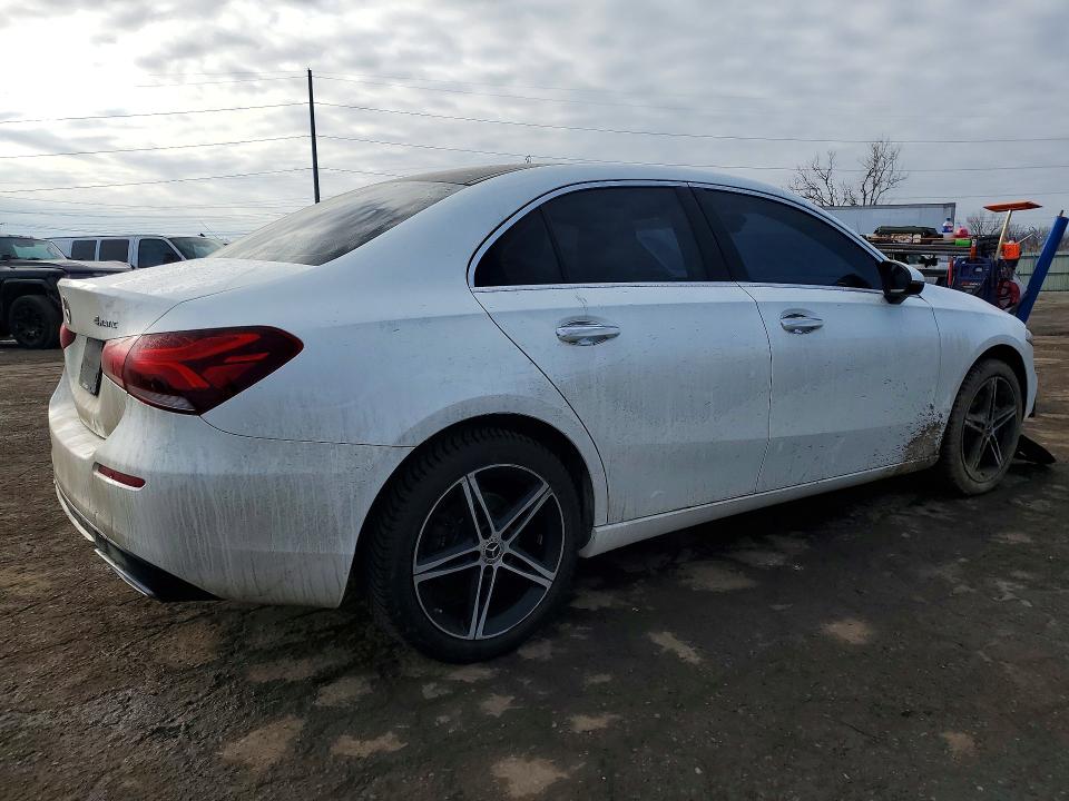 2019 Mercedes-benz A-klasse VIN WDD3G4FB0KW010882 COPART salvage auction — FRONT END, Wv - Salvage Certificate, sold $4,050 on 2026-07-24 (photo 3)