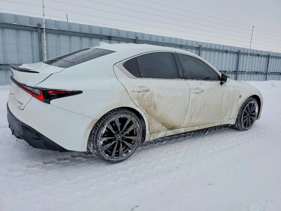 2023 Lexus Is VIN JTHG81F20P5051936 COPART salvage auction — VANDALISM, Salvage Title, sold $16,800 on 2026-07-23 (photo 3)