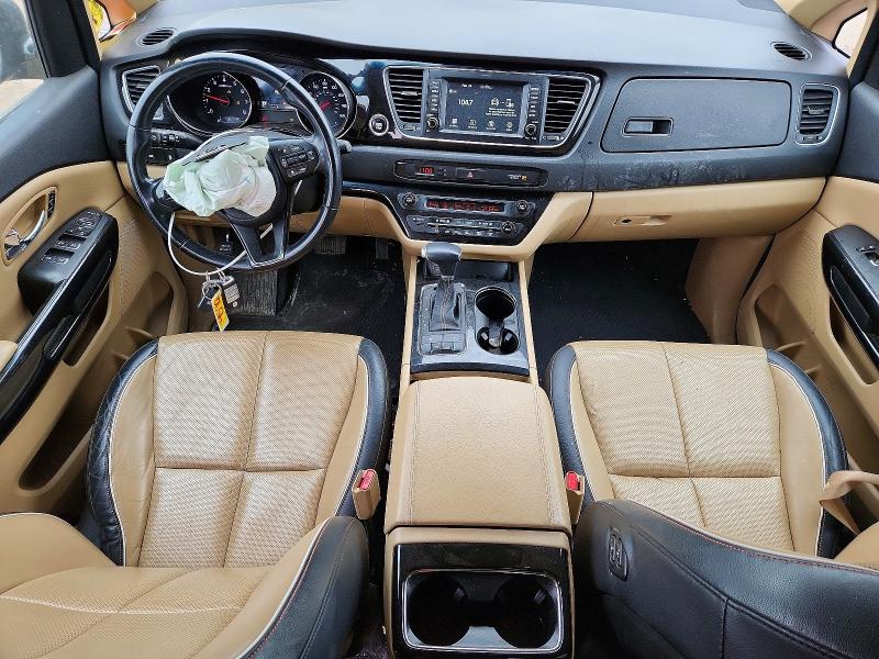 2017 Kia SEDONA VIN KNDMC5C15H6256668 COPART salvage auction — FRONT END, Il - Salvage Certificate, sold $2,050 on 2026-07-16 (photo 8)