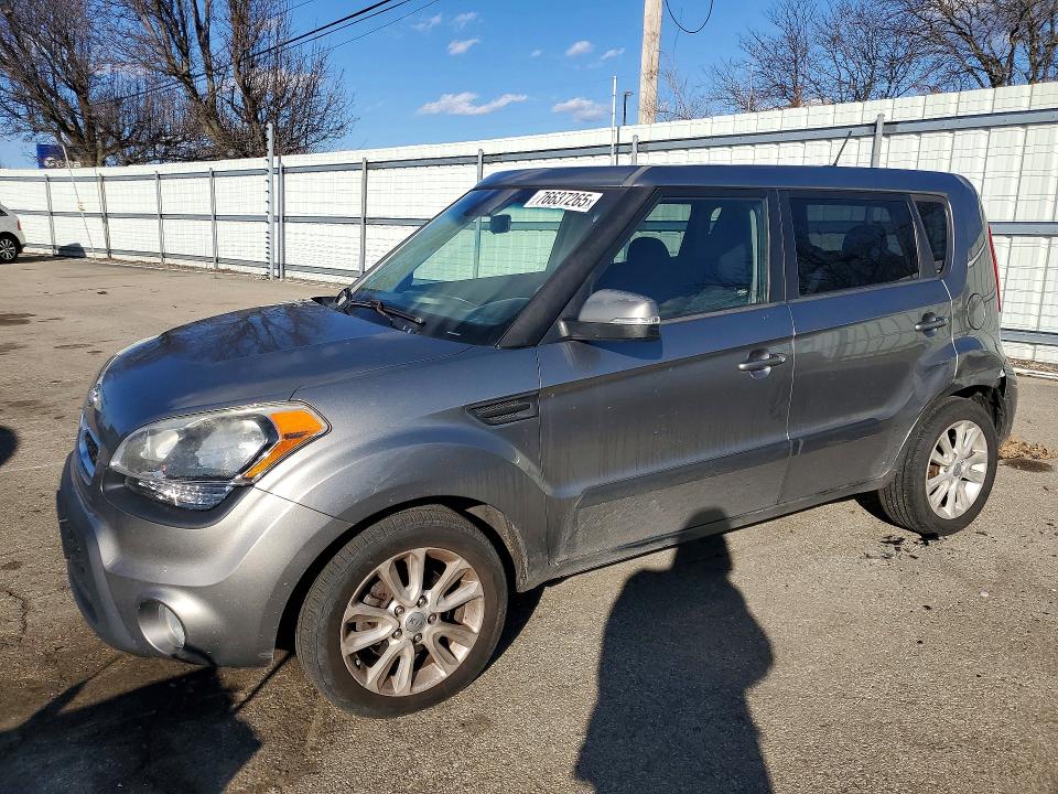 2012 Kia Soul VIN KNDJT2A64C7380692 COPART salvage auction — SIDE, Oh - Cert Of Title-Salvage, sold $550 on 2026-07-10 (photo 1)