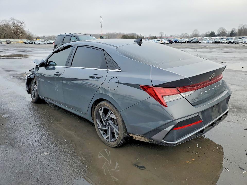 2024 Hyundai Elantra VIN KMHLS4DG1RU695080 COPART salvage auction — FRONT END, Nj - Cert Of Title-Salvage, sold $2,600 on 2026-07-30 (photo 2)