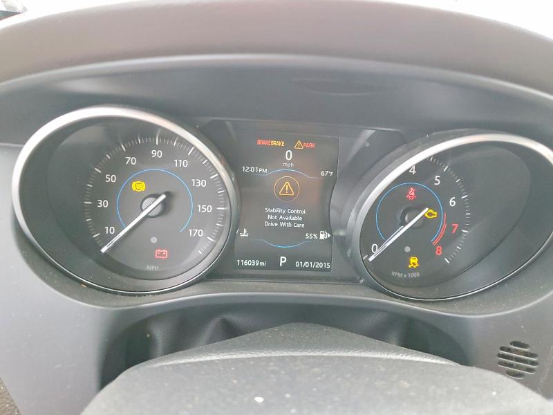 2017 Jaguar F-pace VIN SADCK2BV2HA894931 COPART salvage auction — MECHANICAL, Tx - Certificate Of Title, sold $4,900 on 2026-07-09 (photo 9)