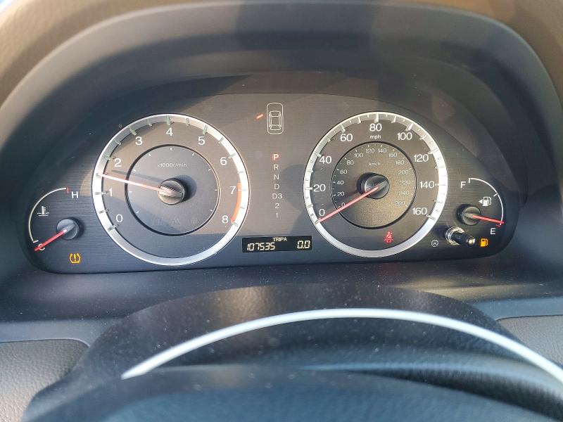 2008 Honda Accord VIN JHMCP26318C061131 COPART salvage auction — SIDE, CA - SALVAGE CERTIFICATE, sold $2,100 on 2026-07-20 (photo 9)